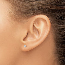 Load image into Gallery viewer, 14kt Gold Lab-Grown Diamond Studs (3 Prongs)
