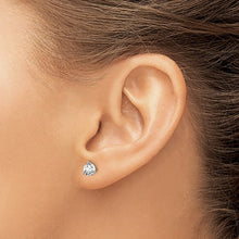 Load image into Gallery viewer, 14kt Gold Lab-Grown Diamond Studs (3 Prongs)
