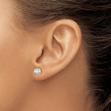 Load image into Gallery viewer, 14kt Gold Lab-Grown Diamond Studs (3 Prongs)
